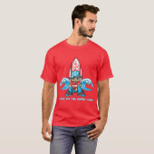Surfer and board tシャツ (正面フル)