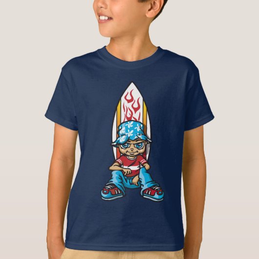 surfer boy tシャツ (正面)