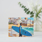 Surfer dude in Taghazout ポストカード (スタンド正面)