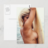 Surfer girl ☆ Beach Babe ☆ Postcard ポストカード (正面/裏面)