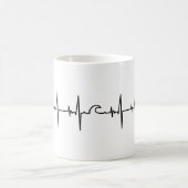 Surfer Tasse heartline コーヒーマグカップ (中央)