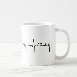 Surfer Tasse heartline コーヒーマグカップ