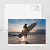 surfergirl.jpg ポストカード (正面/裏面)