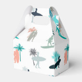 Surfers and Palm Trees Pattern フェイバーボックス (裏面サイド)