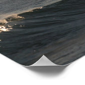 "Surfers at Arpoador, Rio de Janeiro" large poster ポスター (角)