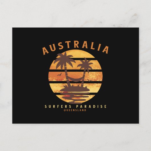 Surfers Paradise Queensland ポストカード (正面)