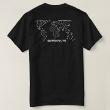 surfEXPLOREの綿のTシャツ