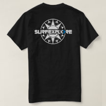surfEXPLOREの綿のTシャツ