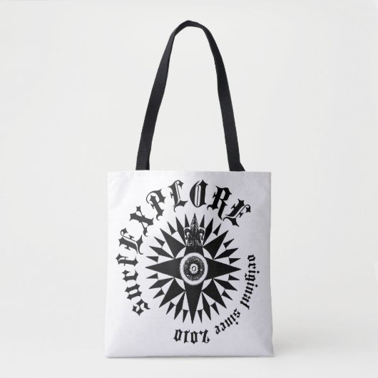 surfEXPLORE Logo Shoulder Tote Bag トートバッグ (正面)