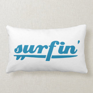 Surfinのサーフボードの青 ランバークッション
