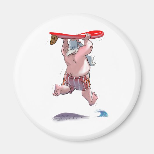 sUrFiN sAnTa マグネット (正面)