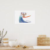 sUrFiN WiTh sAnTa ポスター (キッチン)