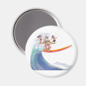 sUrFiN WiTh sAnTa マグネット (正面/裏面)