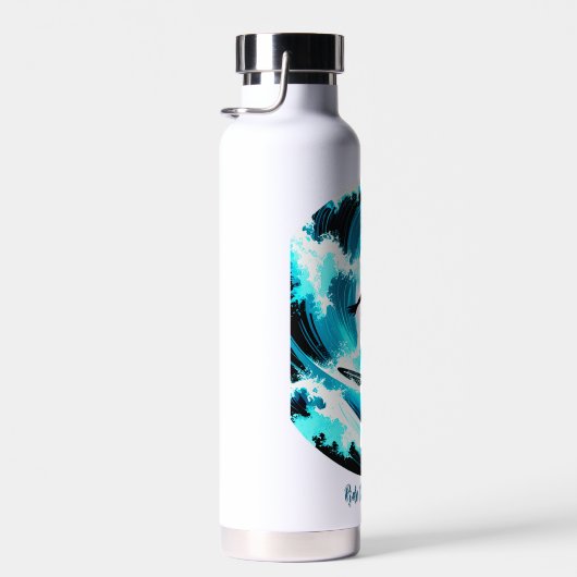 surfing ウォーターボトル (右面)