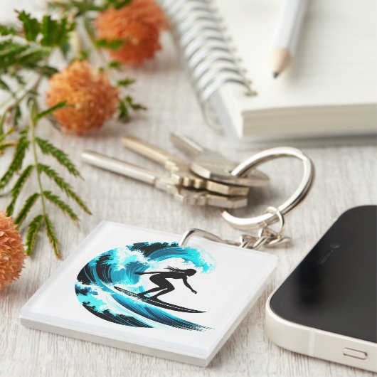 surfing キーホルダー (正面右)