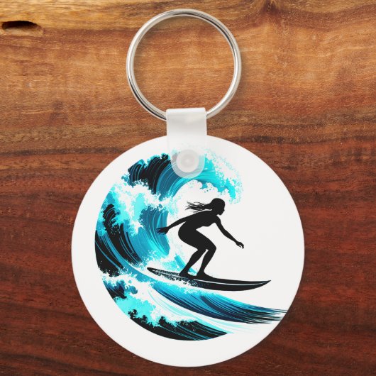 surfing キーホルダー (正面)