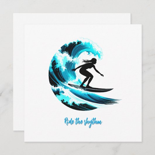 surfing シーズンカード (正面/裏面)