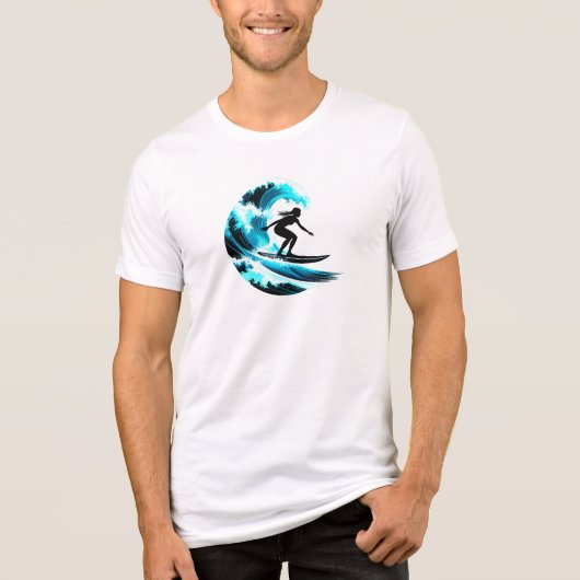 surfing トライブレンドＴシャツ (正面)