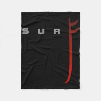 Surfing Apparel - Surfer Surf _4  フリースブランケット