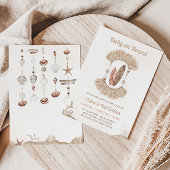 Surfing Beach Boho Baby On Board Baby Shower 招待状