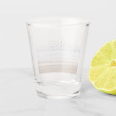 Surfing beach personalised ショットグラス (裏面)