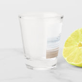 Surfing beach personalised ショットグラス (左)