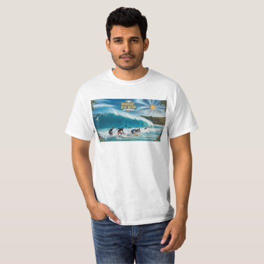 Surfing Bonde do Mar Tシャツ (正面フル)