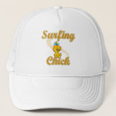 Surfing Chick キャップ (正面)