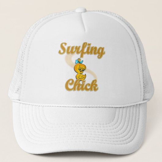 Surfing Chick キャップ (正面)