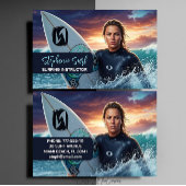 Surfing Female Instructor  名刺