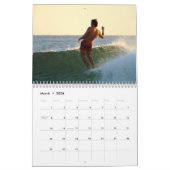 Surfing In Costa Rica 2026 Calendar カレンダー (3月 2026)