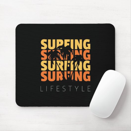 Surfing Life Style Surfing マウスパッド (マウス)