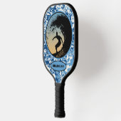 Surfing Ocean Waves ピックルボールラケット (左)