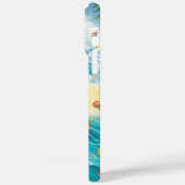 Surfing Santa Christmas with Santa Surfer  Case-Mate iPhoneケース (裏面 / 左)