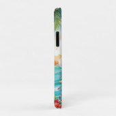 Surfing Santa Christmas with Santa Surfer Case-Mate iPhoneケース (裏面/右)