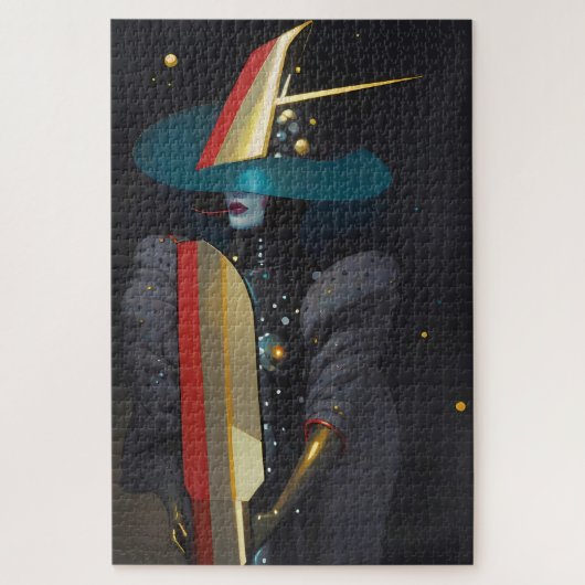 Surfing the Astro-Witch ジグソーパズル (縦)