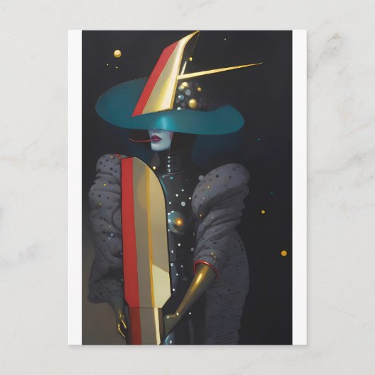 Surfing the Astro-Witch ポストカード (正面)