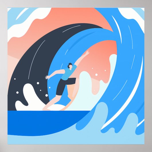 Surfing the Color Wave ポスター (正面)