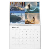 Surfing The Huntington Beach Pier 2026 カレンダー (3月 2027)