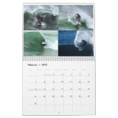 Surfing The Huntington Beach Pier 2026 カレンダー (2月 2027)