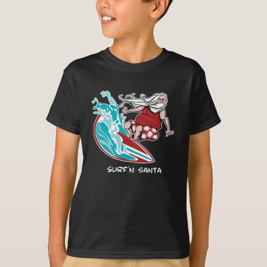 Surf'nサンタ Tシャツ (正面)