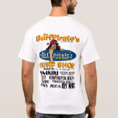 surfpirateの波の店 tシャツ (裏面)