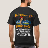 surfpirateの波の店 tシャツ (裏面)