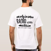 surfpirateRADIOドットコム Tシャツ (裏面)