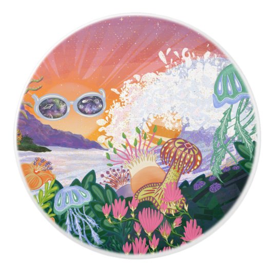 Surfs Up!  セラミックノブ (正面)