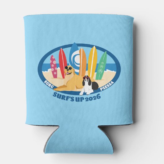 Surfs Up 2026 Can Coozie 缶クーラー (裏面)