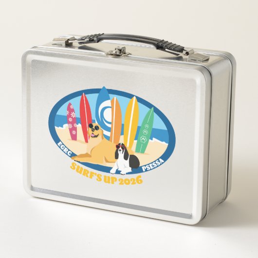 Surfs Up 2026 Metal Lunch Box メタルランチボックス (正面)