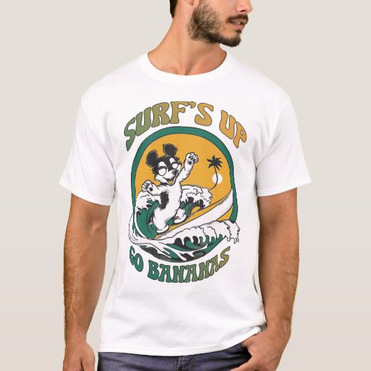 Surf's Up、Go Bananas Tシャツ (正面)