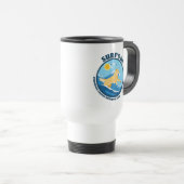 Surfs Up Golden Mug トラベルマグ (正面右)