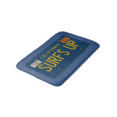 Surfs Up Retro 1969 California License Plate Surf バスマット (アングル)